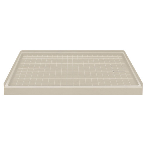 60 x 30 Solid Surface Shower Base Right Drain in Sand 60 x 30 Solid Surface Shower Base Right Drain in Sand