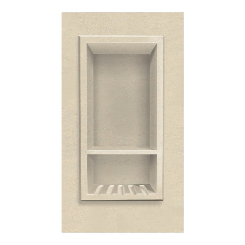 7-1/2-in x 15-in Recessed Shampoo Caddy in Seaside 7-1/2-in x 15-in Recessed Shampoo Caddy in Seaside