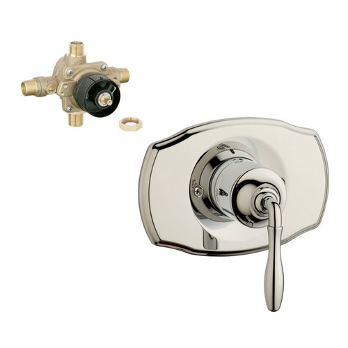 Tub and Shower Valve Kit in Polished Nickel