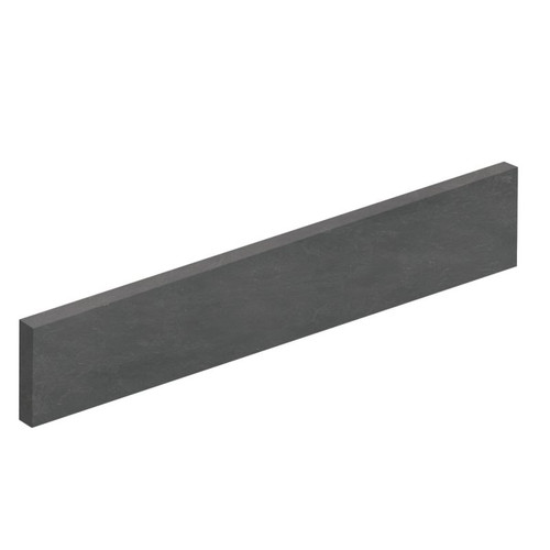 19-in Bathroom Vanity Top Left-Hand Side Splash in Black Carrara