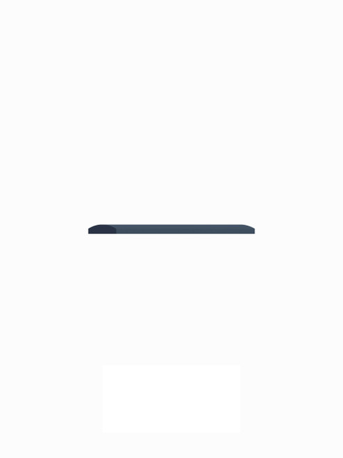 96-in Batten Molding, Navy Blue