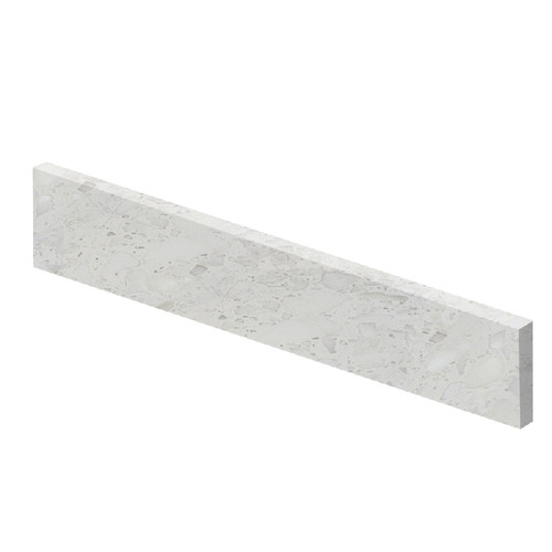 22-in Bathroom Vanity Top Right-Hand Side Splash in Crystal Sands