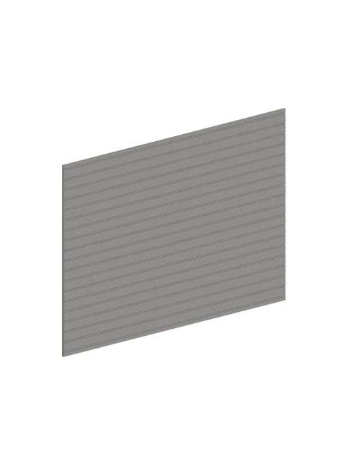 96-in x 42-in Beaded Island Back Skin Panel, Light Grey
