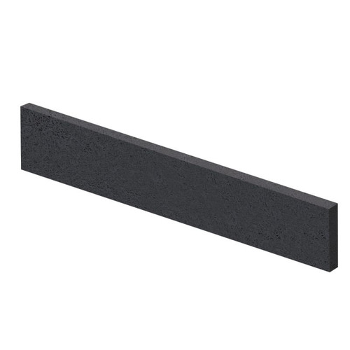 22-in Bathroom Vanity Top Right-Hand Side Splash in Black Luxe