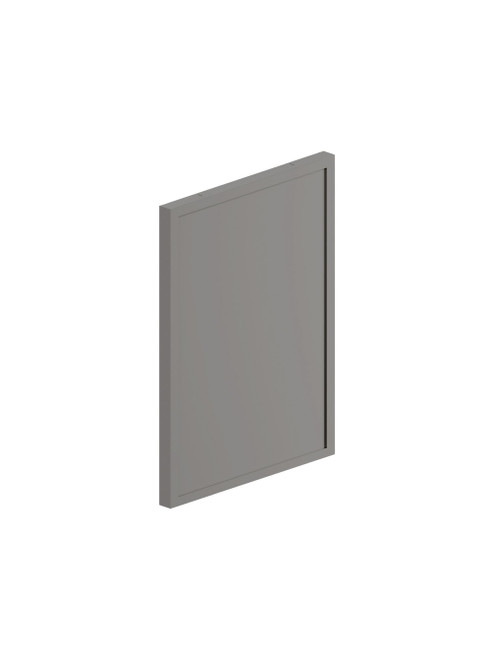 11-in x 15-in Slim Shaker Sample Door, Light Grey