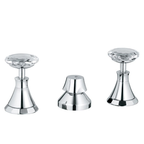 Bidet Fitting Kit in Chrome/Swarovski Crystal