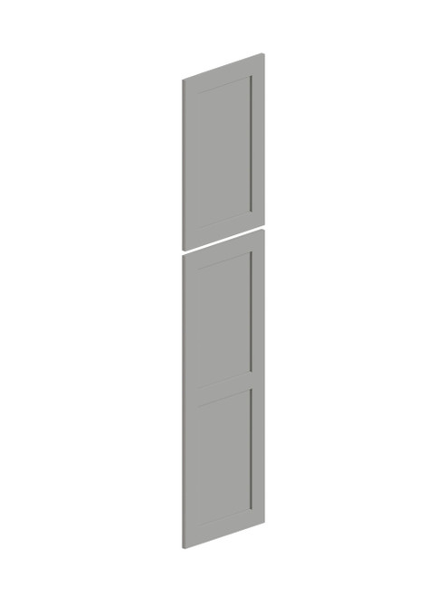 24-in x 85-in Shaker Tall Decorative End Panel, Light Grey