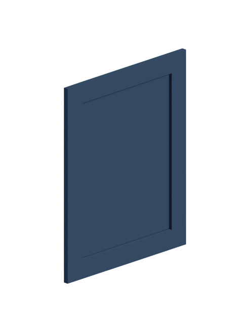 12-in x 11-in Shaker Wall Decorative End Panel, Navy Blue