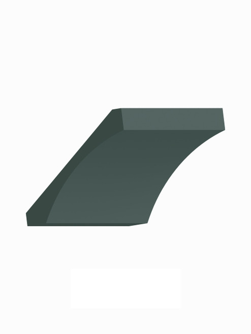 96-in Cove Crown Molding, Green