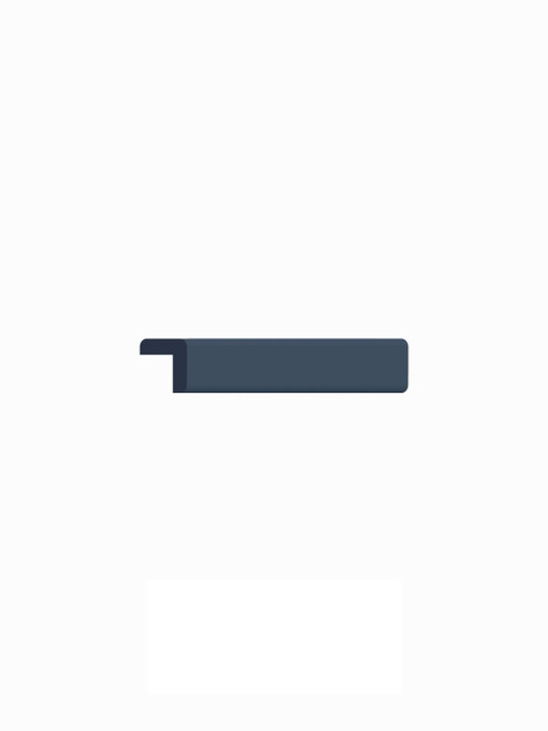 96-in Outside Corner Molding, Navy Blue