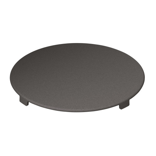 Round Colorline Drain Cover in Slate Grey