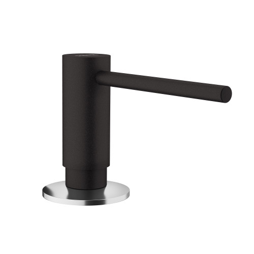 Active Single Hole Top Refill Soap Dispenser in Onyx