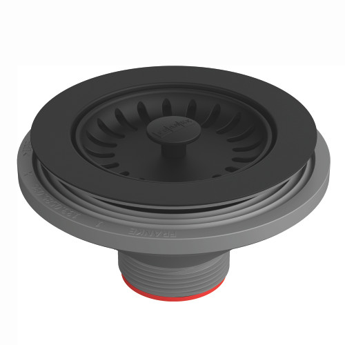 Colorline Sink Strainer Assembly - Matte Black in Matte Black
