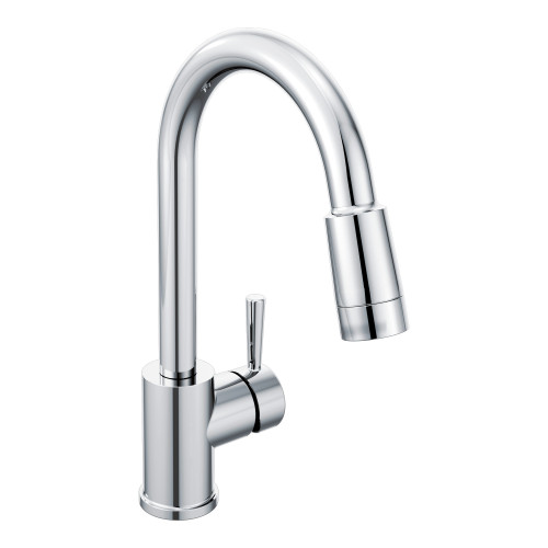 Edgestone Chrome One-Handle Pulldown Kitchen Faucet