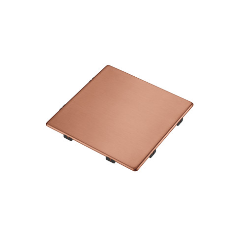 Franke Square Drain Cover In Copper