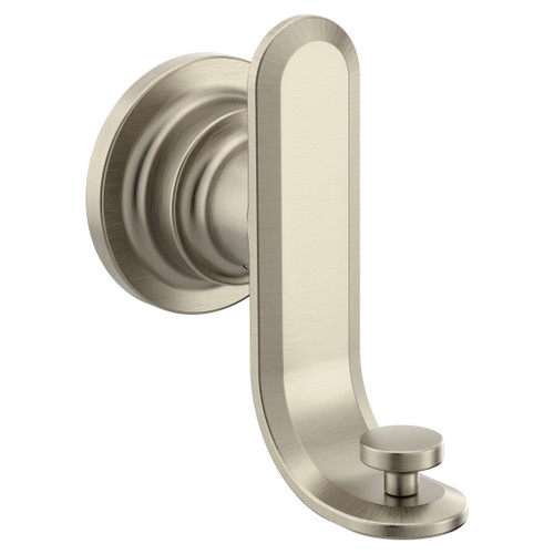 Greenfield Brushed nickel double robe hook