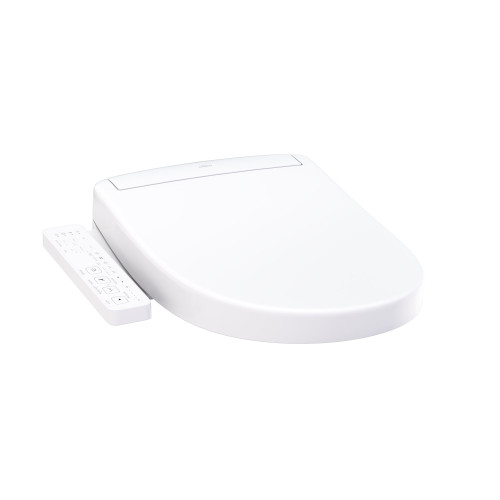 Toto(R) Washlet(R) S2 Electronic Bidet Toilet Seat With Instantaneous Water Heating, Premist And Ewater+ Wand Cleaning, Round, Cotton White