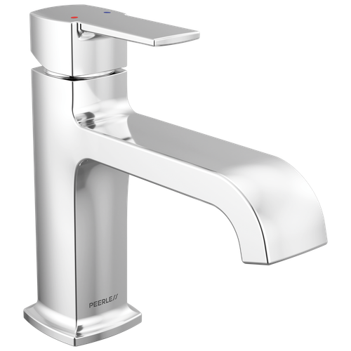 Peerless Ezra®: Single-Handle Curved Spout Lavatory Faucet