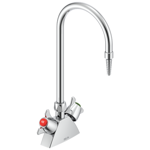 Commercial W67 Series Mixing Faucet: Two Handle Deck-mount Laboratory Mixing Faucet