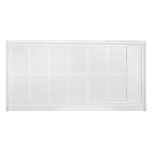 Linear FL6036R-31 60-in x 36-in Rectangular Alcove Shower Base with Right Hand Drain in White