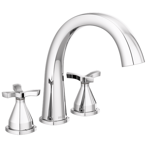 Delta Stryke(R): Three Hole Roman Tub Trim