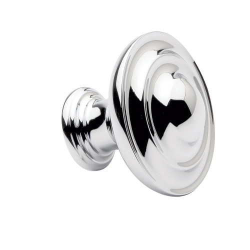 1-1/5in Cabinet Knob in Polished Nickel
