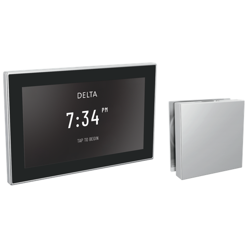 Delta Universal Showering Components: Square Digital Steam Package