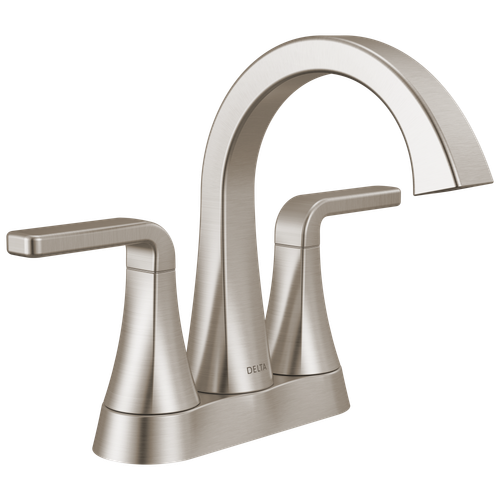 Delta Lineax(TM): Two Handle Tract-Pack Centerset Bathroom Faucet