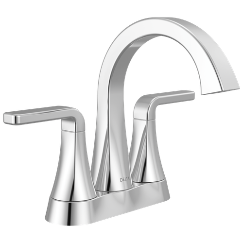 Delta Lineax(TM): Two Handle Tract-Pack Centerset Bathroom Faucet