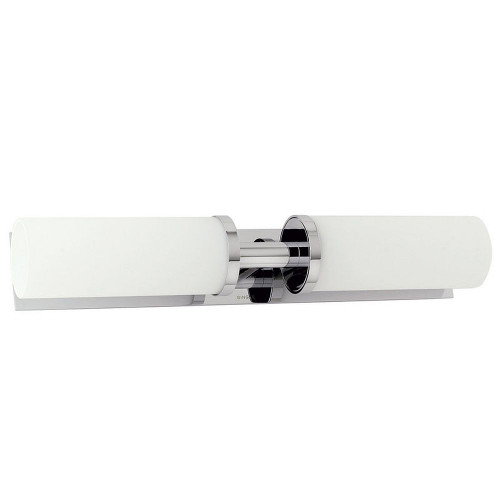 2 Light 19.1in Wide Bathroom Fixture in Polished Chrome