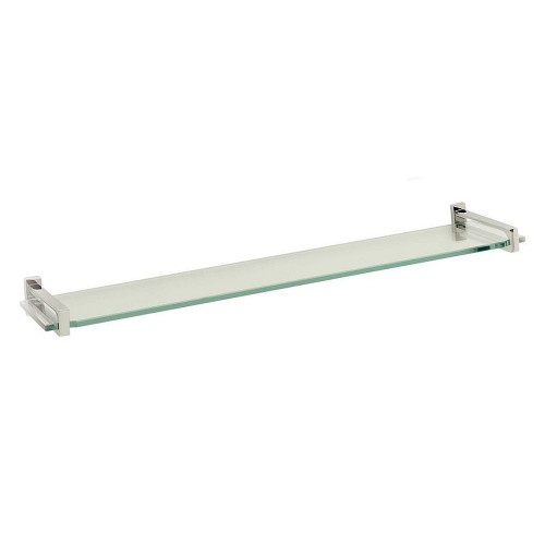 3018T-24/PC 24in Tempered Replacement Glass Shelf in Polished Chrome