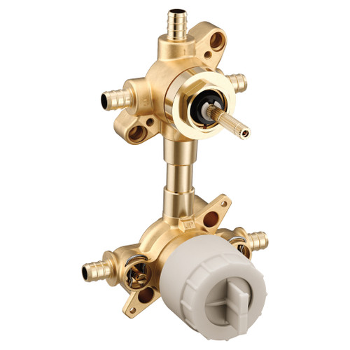 M-CORE Transfer 1/2" Crimp Ring Pex Connection Includes Pressure Balancing Stops Volume Control