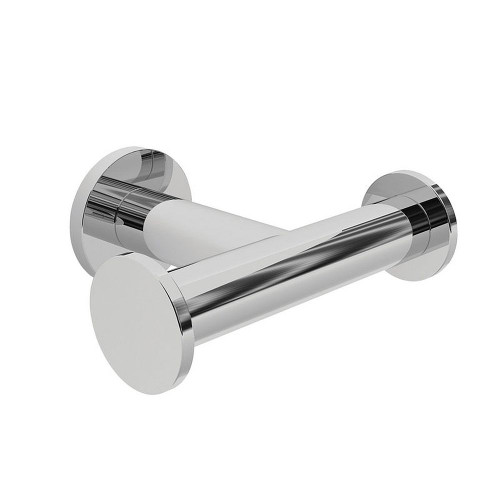 4610D/PC Double Hook Robe Hook in Polished Chrome