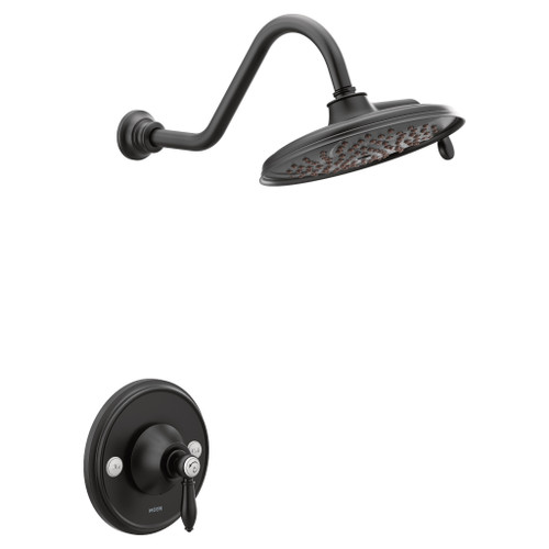 Weymouth Matte black Posi-Temp(R) shower only