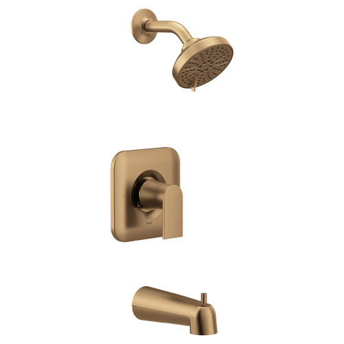 Genta LX Bronzed gold Posi-Temp(R) tub/shower