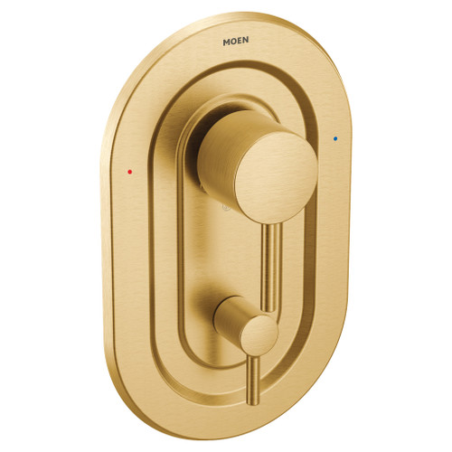Align Brushed gold Posi-Temp(R) with diverter tub/shower valve only