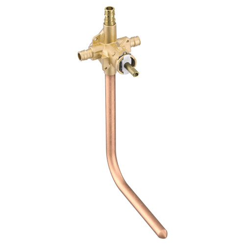 Includes bulk pack Posi-Temp(R) 1/2" cold exp PEX with cc/ips tub connection pressure balancing