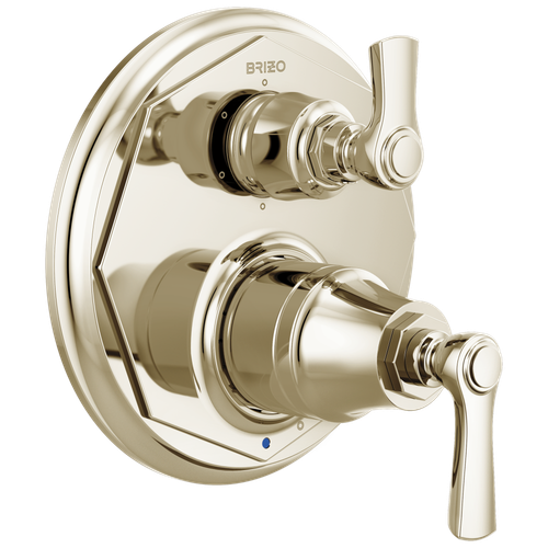 Brizo Rook(R): Pressure Balance Valve with Integrated 6-Function Diverter Trim