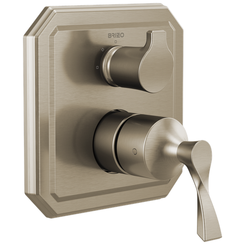 Brizo Virage(R): Pressure Balance Valve with Integrated 3-Function Diverter Trim