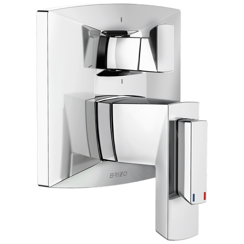 Brizo Vettis(R): Tempassure(R) Thermostatic Valve With Integrated 6-Function Diverter Trim