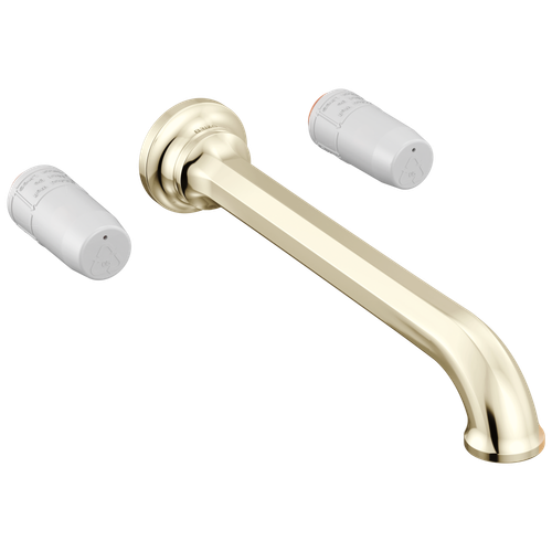 Brizo Beauclere(R): Two Handle Wall Mount Tub Filler - Less Handles