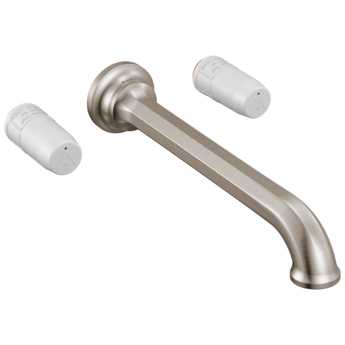 Brizo Beauclere(R): Two Handle Wall Mount Tub Filler - Less Handles