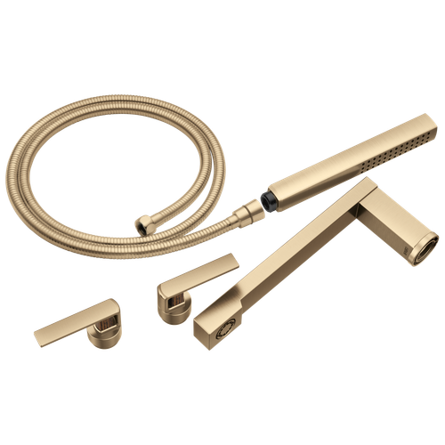 Brizo Frank Lloyd Wright(R): Two-Handle Tub Filler Trim Kit with Gap Lever Handles