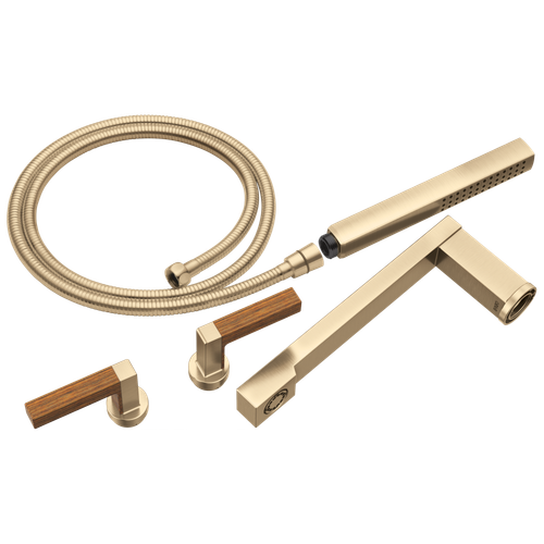 Brizo Frank Lloyd Wright(R): Two-Handle Wall Mount Tub Filler Lever Handle Kit