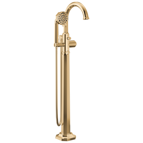 Brizo Beauclere(R): Single-Handle Freestanding Tub Filler - Less Handle
