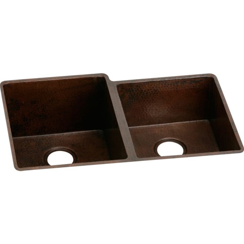 Elkay ECU3120RACH Avado Copper Double-Bowl Undermount Sink