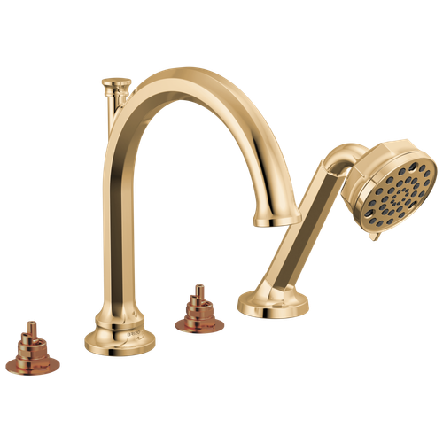 Brizo Beauclere(R): Roman Tub Faucet With Handshower - Less Handles