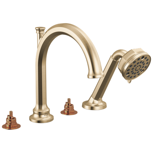 Brizo Beauclere(R): Roman Tub Faucet With Handshower - Less Handles