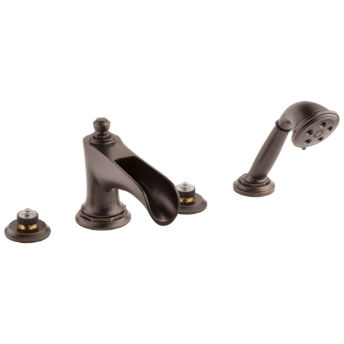 Brizo Rook(R): Roman Tub Trim with Hand Shower - Less Handles