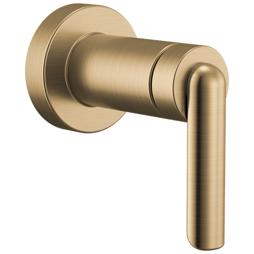 Brizo Roccesco(TM): Sensori(R) Volume Control Trim with Bent Lever Handle